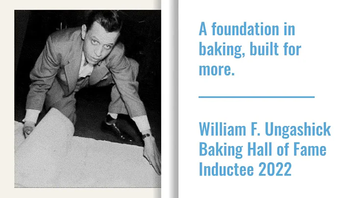 Baking Hall of Fame - William F. Ungashick