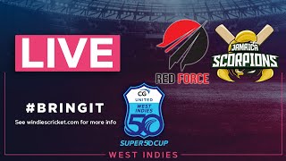 🔴 LIVE Trinidad \& Tobago v Jamaica | CG United Super50 2023