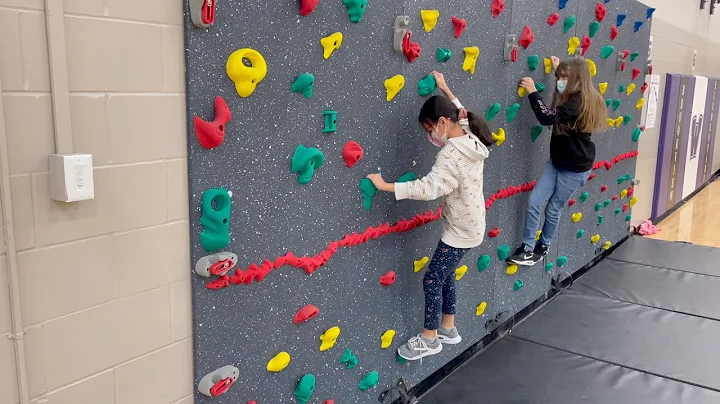 New Climbing Wall at Brookview Elementary - DayDayNews