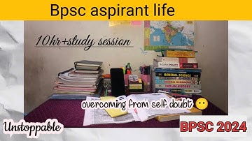 A day in the life of BPSC Aspirant |Bpsc prelims preparation vlog| Strategy| Study vlog