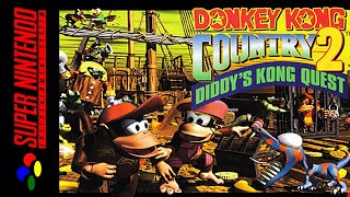 [Longplay] SNES  Donkey Kong Country 2: Diddy's Kong Quest [102%] (4K, 60FPS)