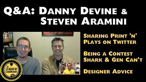 Q&A: Danny Devine and Steven Aramini