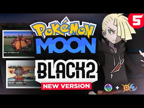 Pokemon Moon Black 2 NDS ROM Hack  Pokemon moon, Pokemon, Black pokemon