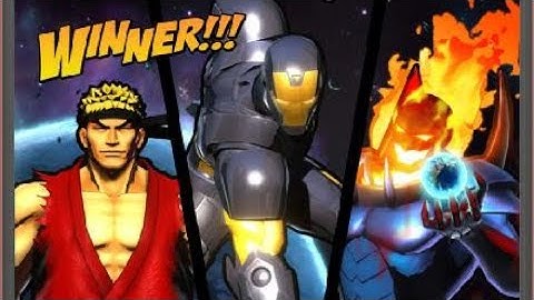 ULTIMATE MARVEL VS. CAPCOM 3 Ironman Ryu Dormamu Arcade Mode