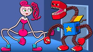 BOXY BOO VS MOMMY LONGLEGS! PROJECT PLAYTIME VS POPPY PLAYTIME CHAPTER 2 Cartoon Animation