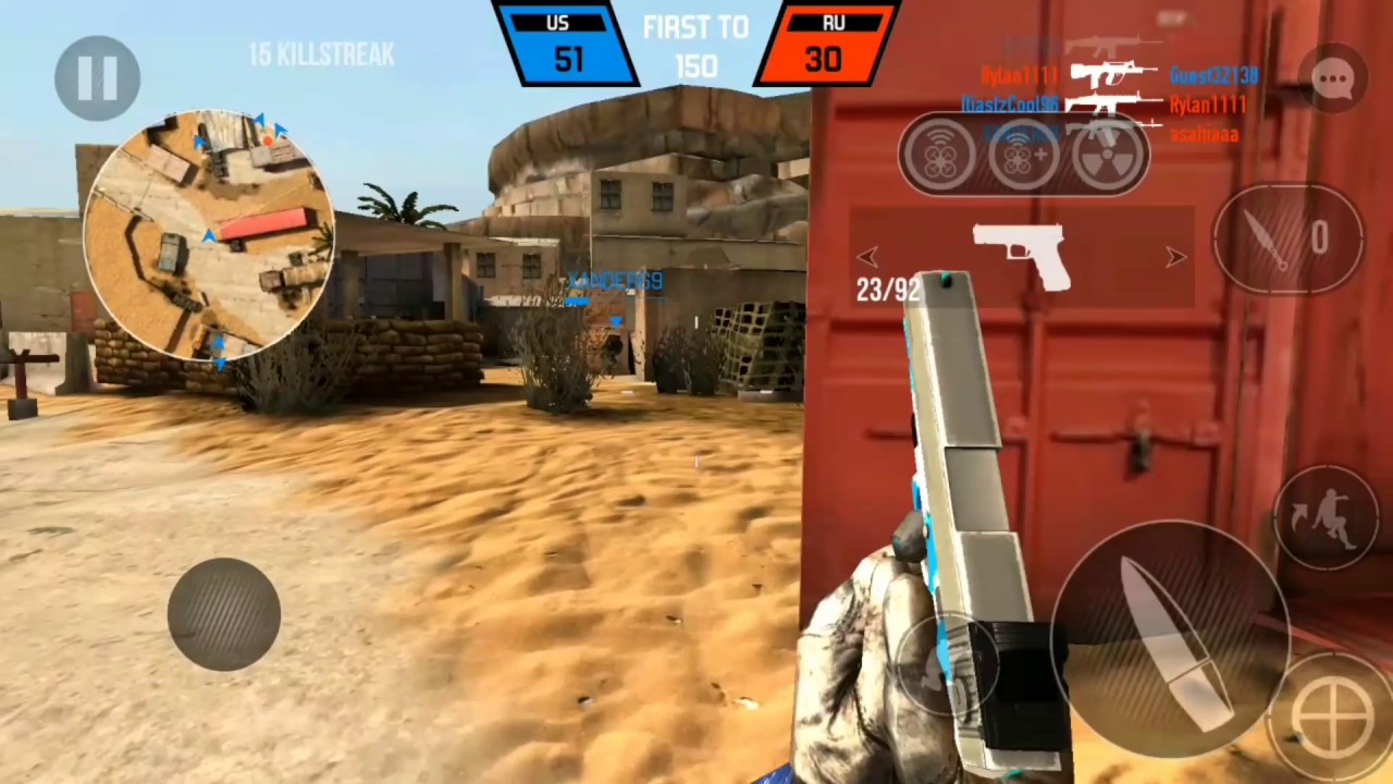 Scar H & G18 Nuke - Bullet Force