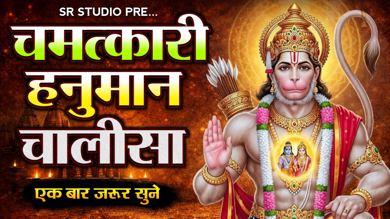 LIVE : श्री हनुमान चालीसा चमत्कारी  | Hanuman Chalisa | जय हनुमान ज्ञान गुण सागर | Jai Hanuman