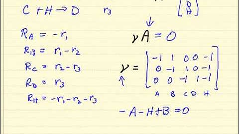 Reaction Rates and Production Rates: Part 1