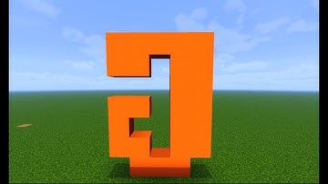 Minecraft Video: How To Make The Letter J Alphabet