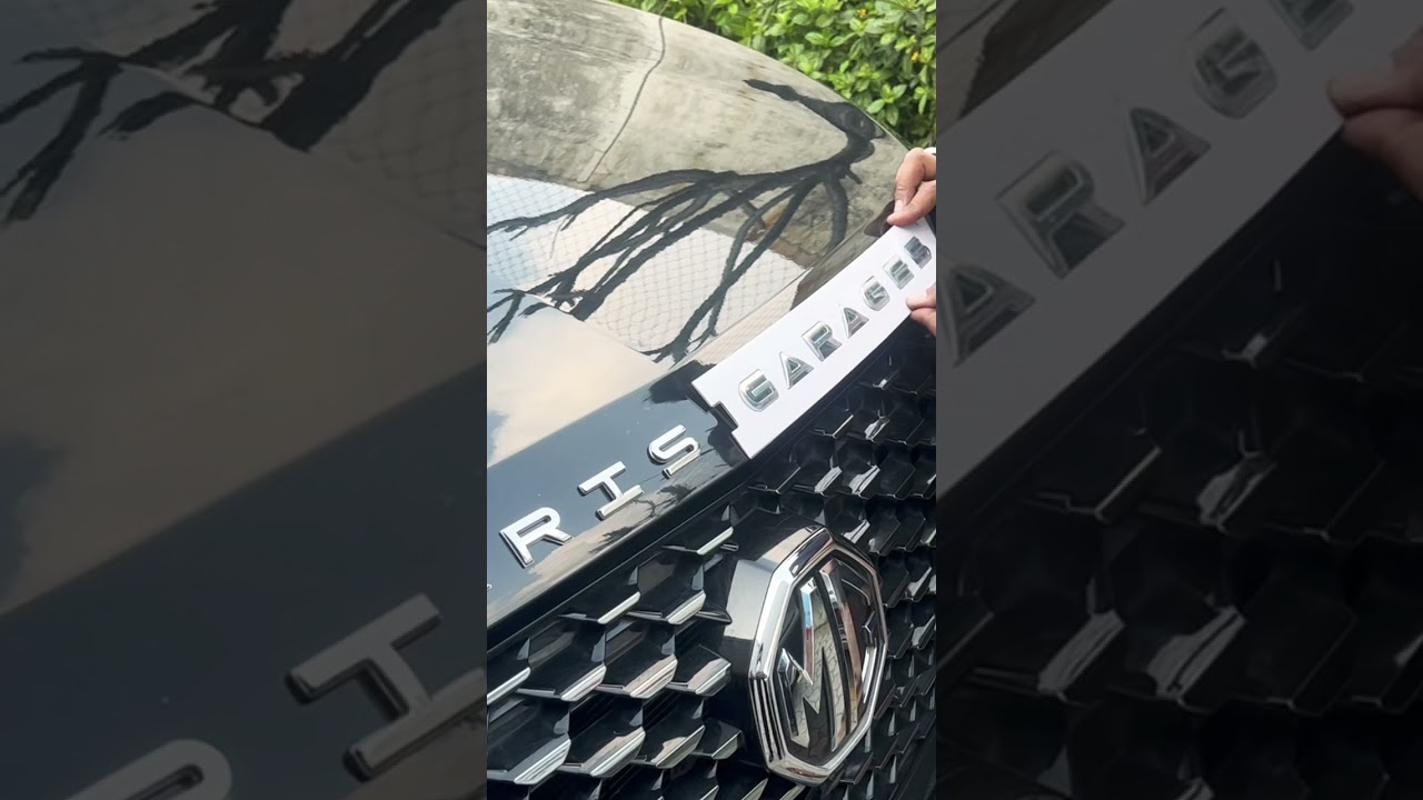 Mg hector Morris garages logo front