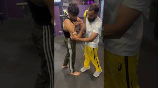 bicep size check ✅#ziyabfit #shortsfeed  #punjabimusic #youtubeshorts #shorts #biceps #fitneess #