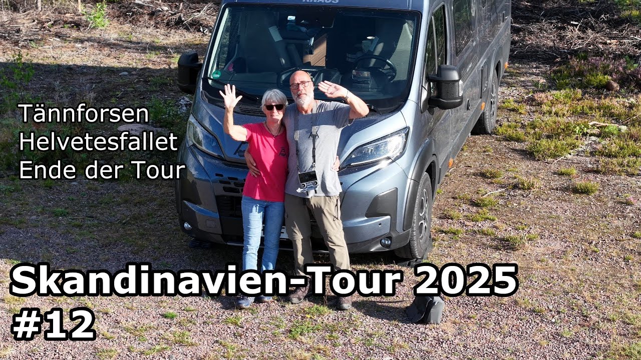 Skandinavien 2025 #12 Tännforsen Handolsforsen Helvetesfallet Orsa