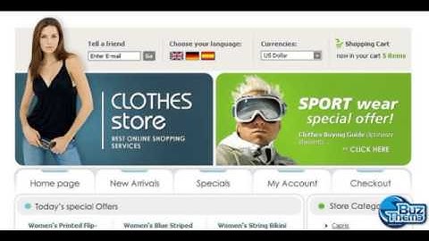 Download Apparel OsCommerce Template by  Delta TM