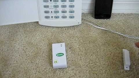 Wireless home security system