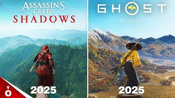 Ghost of Yotei vs Assassin’s Creed Shadows: The Ultimate Detail Comparison