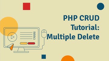 PHP and MySQL CRUD Tutorial - Multiple Delete