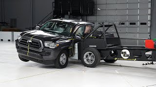 2022 Toyota Tacoma crew cab updated side IIHS crash test