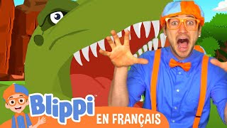 Découvrez le nom des dinosaures | Blippi en français | Vidéos éducatives pour les enfants