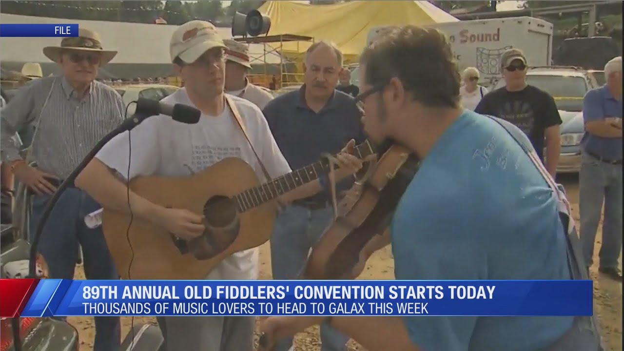 Get ready for the 89th annual Old Fiddlers' Convention in Galax, a week-long celebration of folk mus