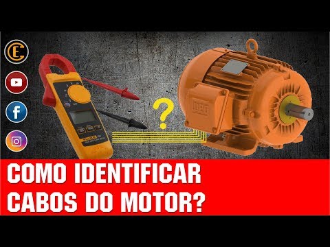 COMO IDENTIFICAR CABOS SEM MARCAÇÃO NO MOTOR TRIFÁSICO.