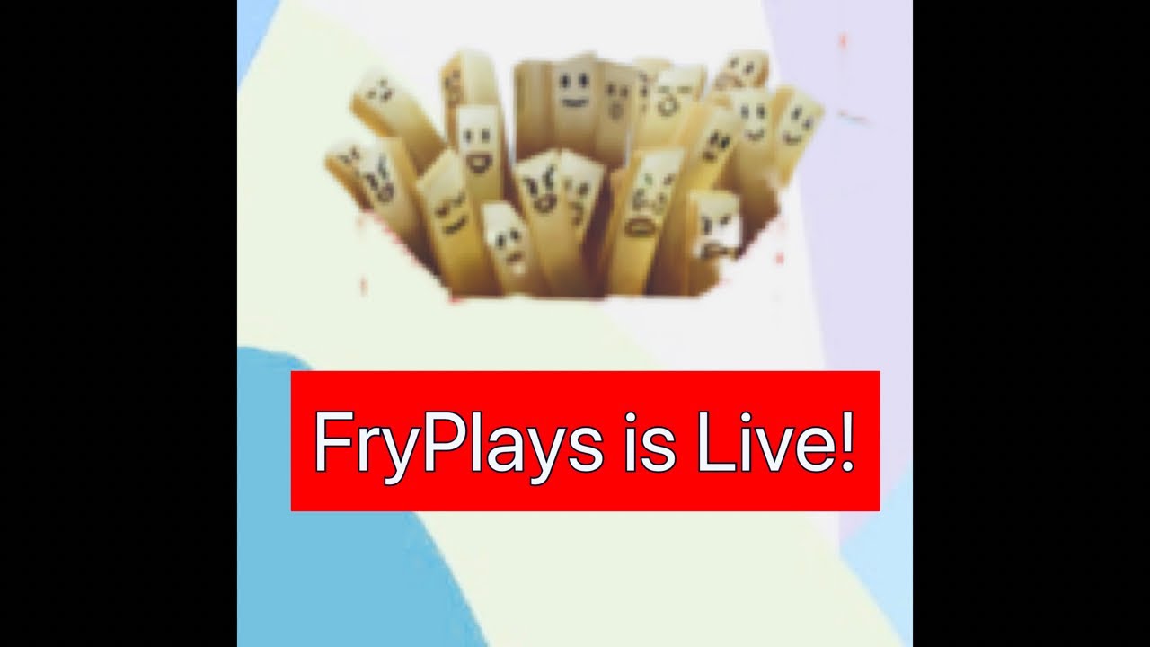 Fryplays is live play some roblox part 2 cause phone died youtube