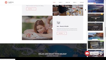 LordCros - Hotel Booking WordPress Theme rooms hotel video Murakami