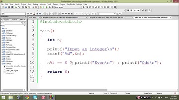 c program to check odd or even with differents method - Learn C Programming P5