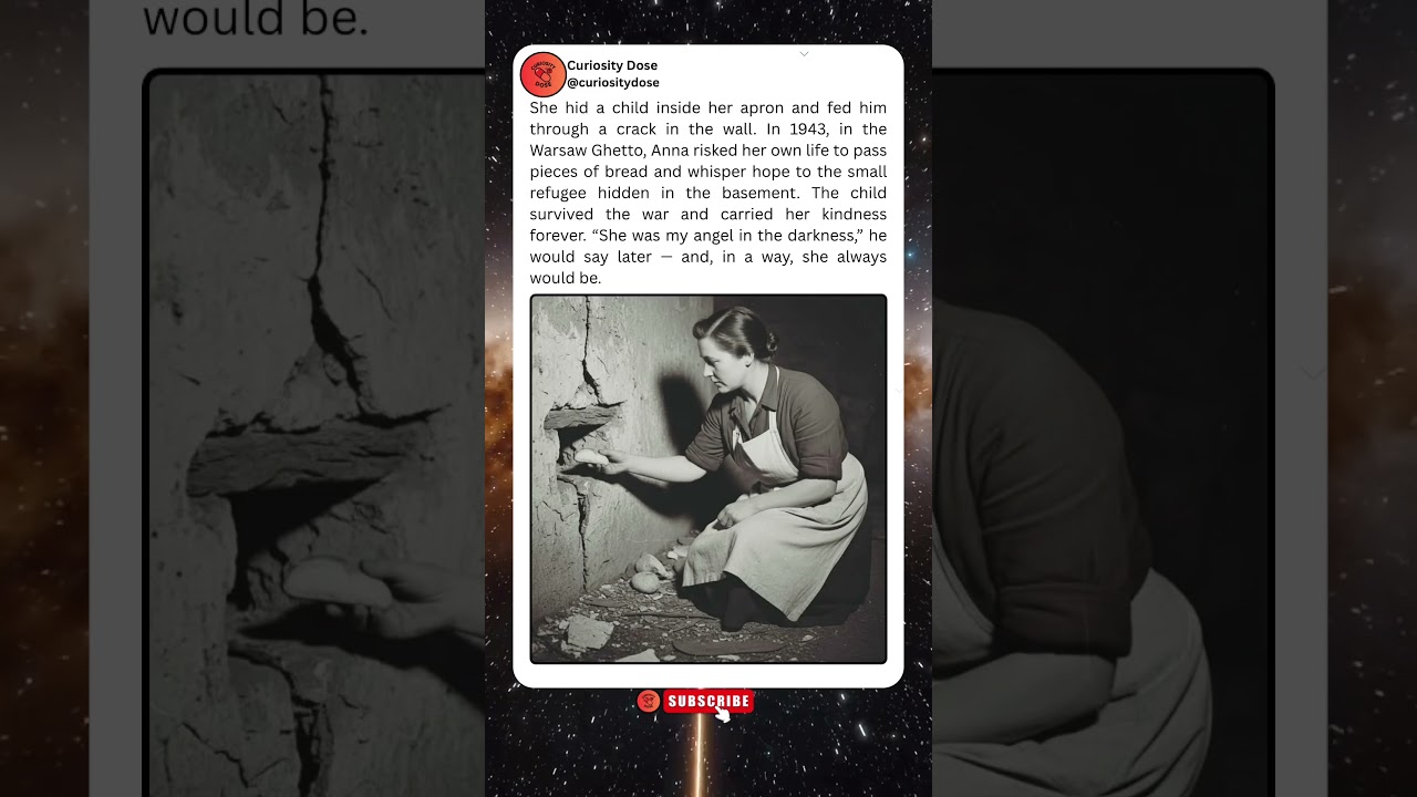 Sometimes, survival begins with one brave act of kindness.