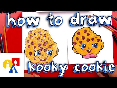 How To Draw Kooky Cookie Shopkin