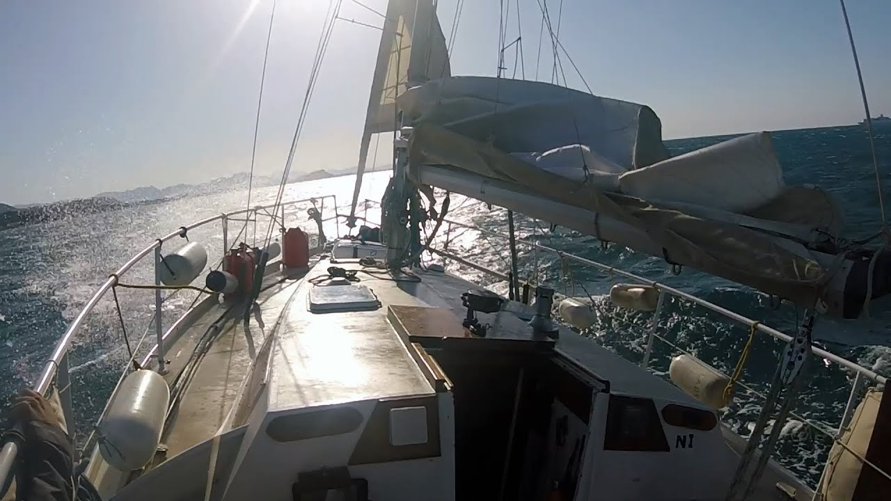 Retour des Baléares, fin de traversée un peu sportive (des rafales à + de 50 nœuds) | n°46