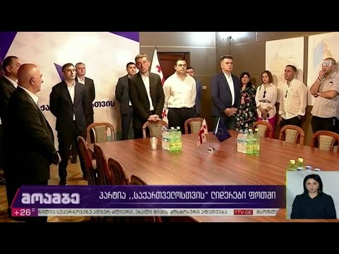 პარტია „საქართველოსთვის“ ლიდერი ფოთში