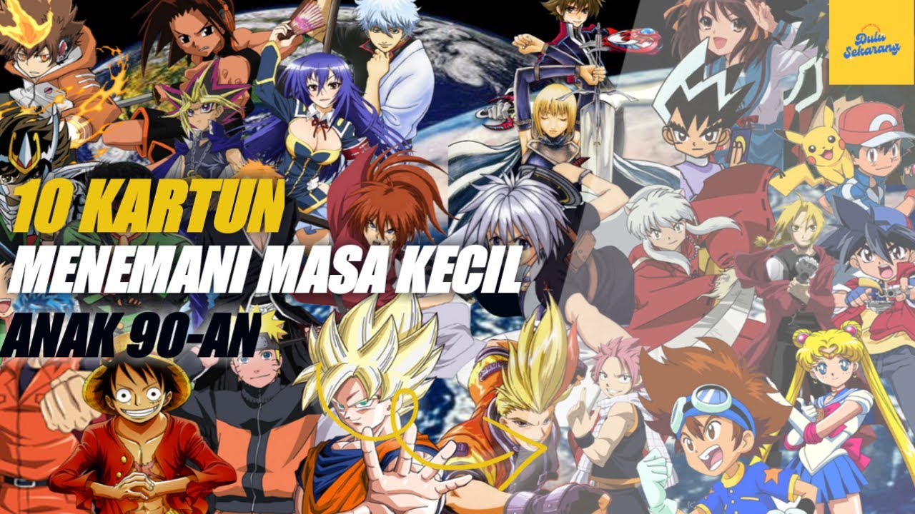 10 Kartun Jaman Dulu, Menemani Masa Kecil Anak 90-an