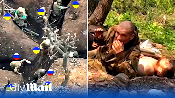 Ukraine soldiers storm Russian trenches and force them to surrender near Bakhmut - DayDayNews