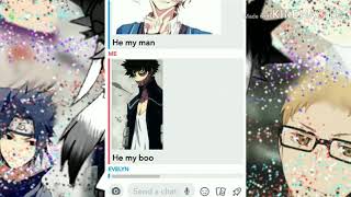 {I like him and i like him too} { from tik tok} {anime boys}