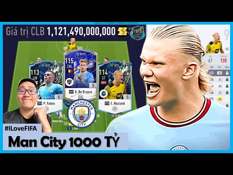 Video 1000 Tỷ Siêu Đội Hình Man City FO4 Mạnh Nhất FO4 Với... - youtube
