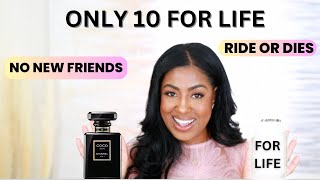 10 FRAGRANCES FOR LIFE 2023 | PERFUMES I WILL BUY AGAIN | PERFUMES FOR WOMEN