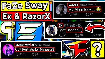 Ex BANNED & Quitting ? - FaZe Sway , RazorX Mom Not Happy - Evade RC