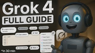 Ultimate GROK 4 Guide 2025: How to Use GROK For Beginners