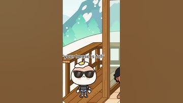 when your house is full in toca life #shorts #tocaboca #tocalife #tocaworld a