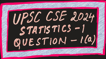 UPSC CSE Mains 2024 Paper-1 - 1(a) Solution| Conditional Probability & DeMorgan