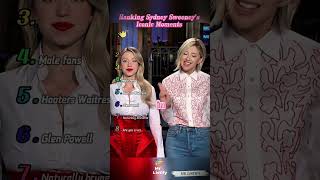 Ranking Sydney Sweeney's Iconic Moments!! ##sydneysweeney #ranking