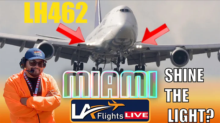 🔴LIVE Lufthansa LH462 FO JAY Arrival MIAMI INTERNATIONAL AIRPORT | DECEMBER 22, 2025