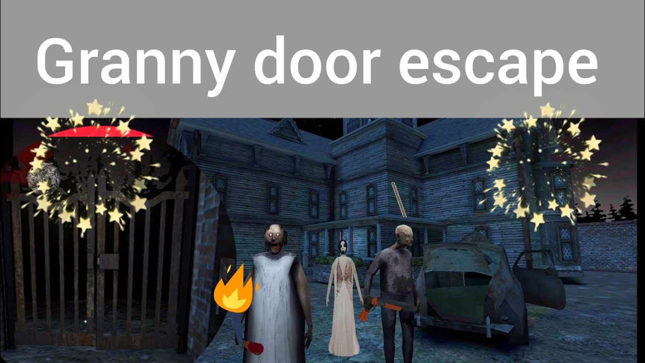 granny door escape kr liya finally || ALL BOSS MODE in granny horror ...