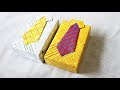 父の日ネクタイシャツラッピングのやり方 Father's Day Necktie Shirt Wrapping