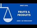 La distinction entre les fruits et les produits