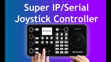 AVKANS IP Joystick Controller Set up #ptzcamera #ipcontroller #avkans #ptzcontroller