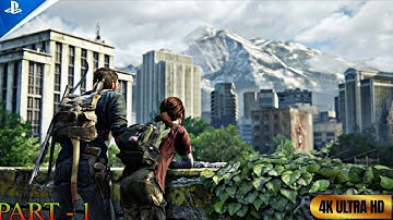 The Last of Us Full Gameplay Part 1 | Joel & Ellie’s Journey Starts | PS5 4K UHD