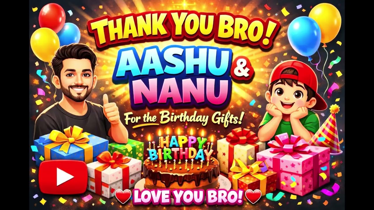 Birthday gifts unboxing vlog 2❤️❤️😍😍😍