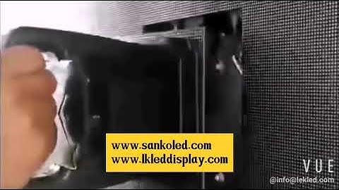 LED Screen front maintenance Tool for Magnetic LED Module Replacement - LEKLED