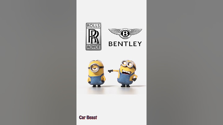 Rolls royce phantom vs bentley continental gt minions style funny#tiktok #funny status#trending#fyp